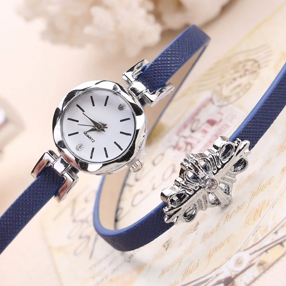 MINHIN, стиль, часы с серебряным циферблатом, кварцевые наручные часы, женские повседневные часы с кожаным ремешком, браслет, часы с крестиком и медалью