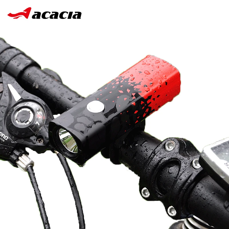 

5 Colors 10W Hours Lifetime Bicycle Front Light 800 Lumens Safety Night Cycling Flashlight Waterproof MTB Raod Bike Headlight