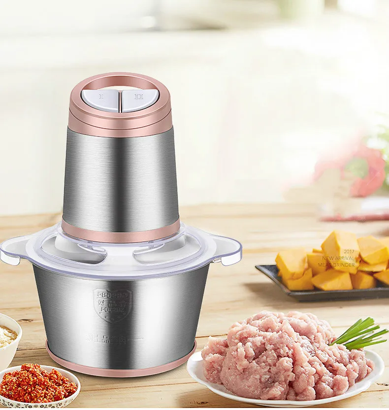 Мясорубка мясорубка бытовая электрическая из нержавеющей стали блендер