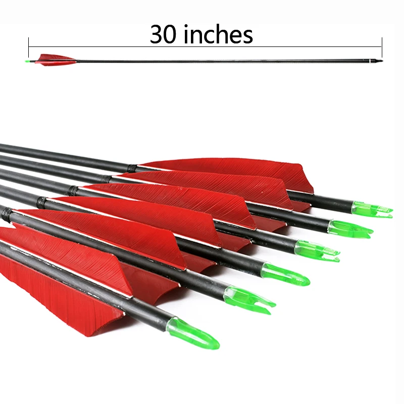 6pcs30inch-chasse-tir-l-arc-tir-l-arc-fl-ches-et-rouge-Turc-plumes-fl-ches (2)