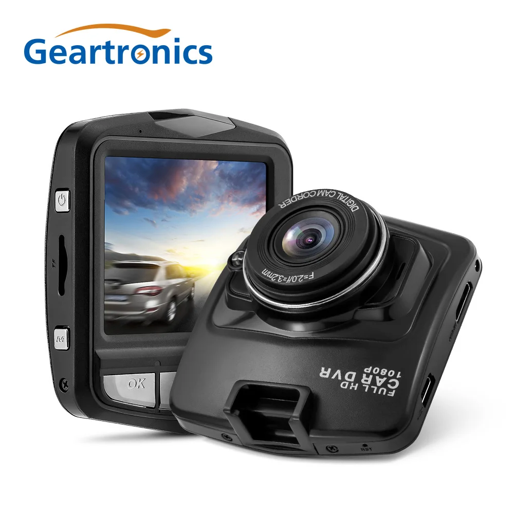 Tanie Geartronics najnowszy Mini kamera samochodowa GT300 kamera 1080P Full HD rejestrator wideo rejestrator parkowania g sensor kamera na deskę rozdzielczą CAR St
