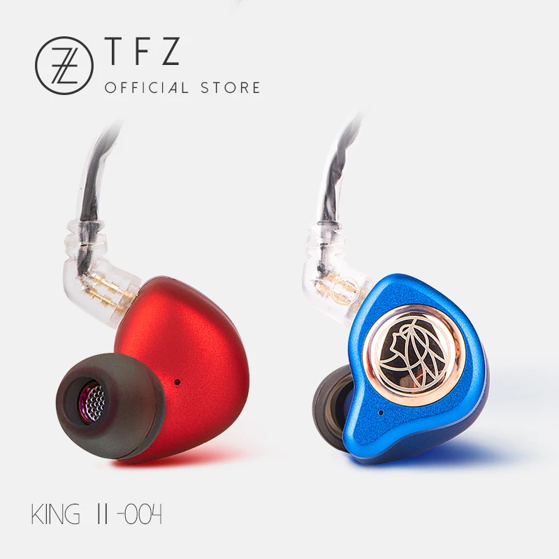 Наушники TFZ/ KING II Hifi с монитором проводные наушники вкладыши 3 5 мм стереонаушники