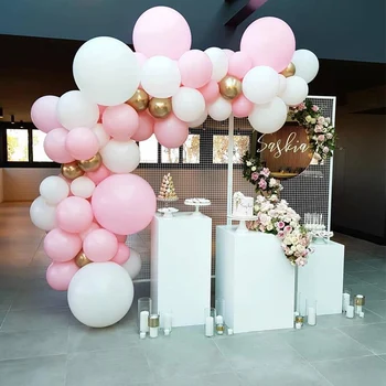 

Pastel Macaron Balloon Garland Arch Adult Anniversary Wedding Party Backdrop Decoation Balloons Kid Party Shower Supplies