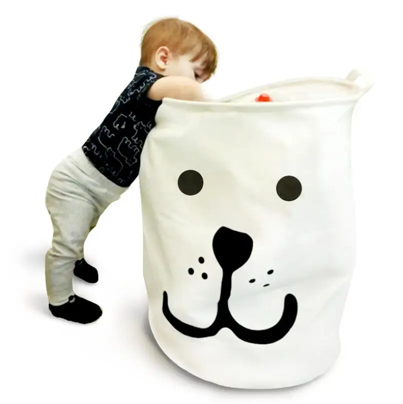 Подставка корзина для белья коробка для хранения игрушек Мультфильм дети игрушки сумка для хранения хлопок белье сумки детская комната SN-178