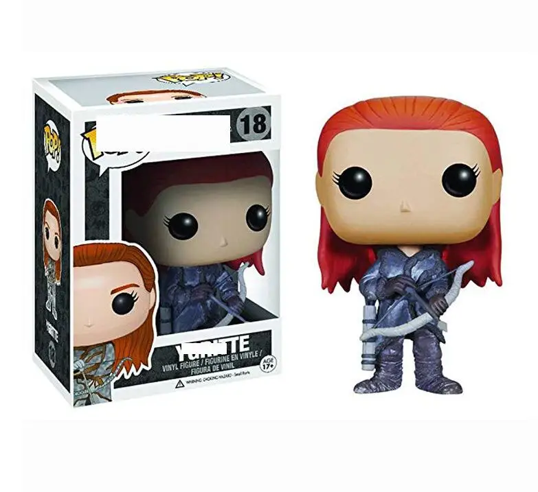 Funko POP Song Of Ice And Fire Игра престолов Ария Старк Коллекционная модель игрушки ПВХ экшн детские игрушки-персонажи - Цвет: Box