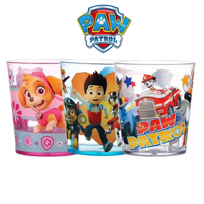 

Genuine Paw Patrol 320ML Cup Cute BPA FREE Feeding Drinking Drinkware with Handle Nature Safe Tritan Material Kids Milk Cups TOY