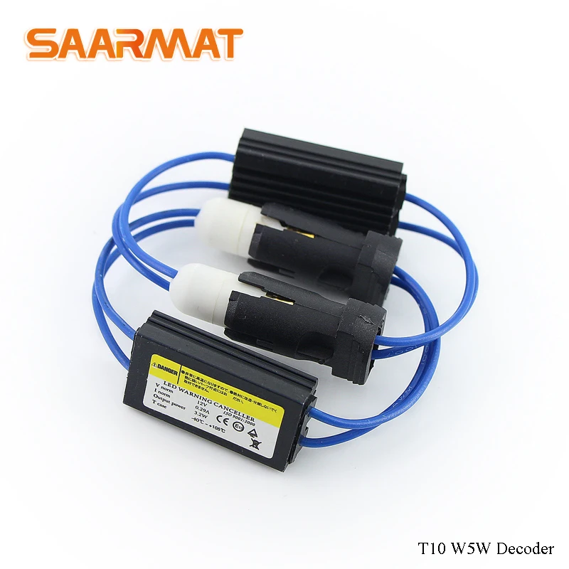 Aliexpress.com : Buy 2x Canbus no error Decoder Led T10