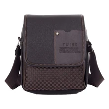 Мужская сумка из синтетической кожи, сумка через плечо, портфель, сумка-мессенджер