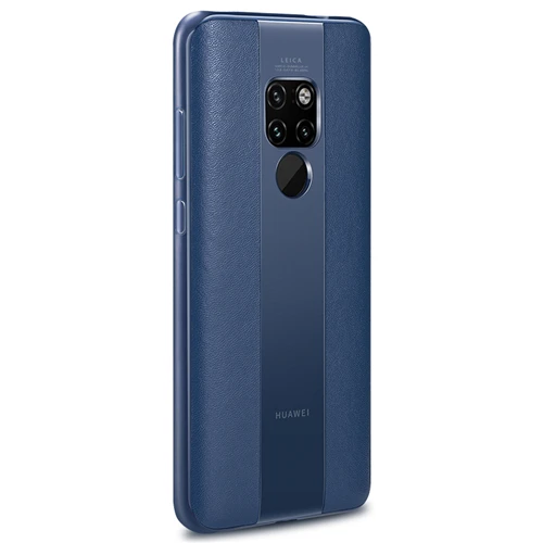 WK кожаный чехол для huawei mate 20 Pro, высококачественный матовый чехол 10 Pro Porsche с полным краем, силиконовый чехол из ТПУ, мягкий чехол для крупного рогатого скота - Цвет: Blue Case