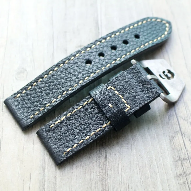 TOTOYHandmade супер мягкие итальянский борьба 24 мм подходит для пей pam441 кожаная мужская