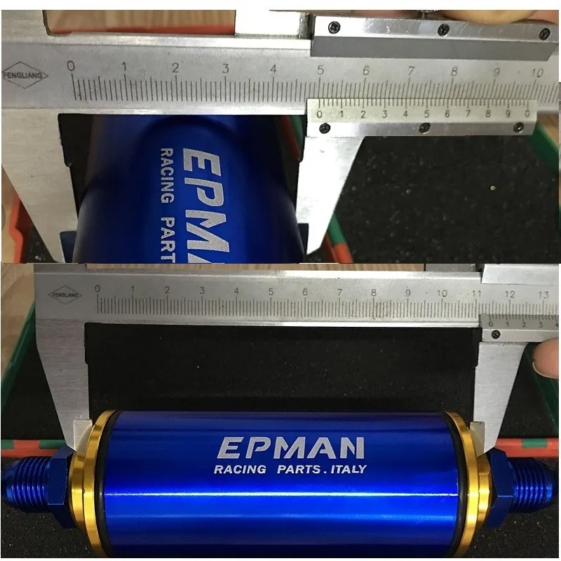 Спортивный EPMAN гоночный автомобиль грузовик готовый встроенный топливный фильтр AN10 с 100 микрон элемент сталь SS Универсальный TK-OF10 высокого давления