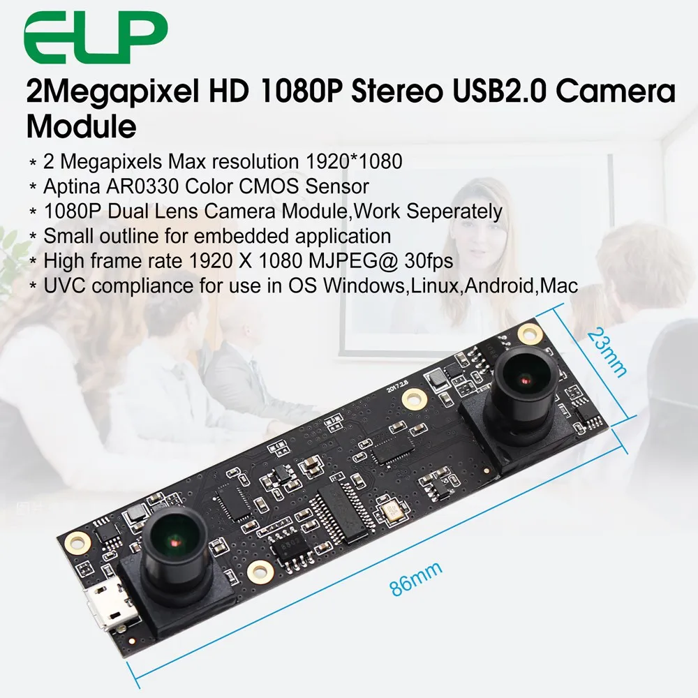 FHD Dual Lens Webcam L07