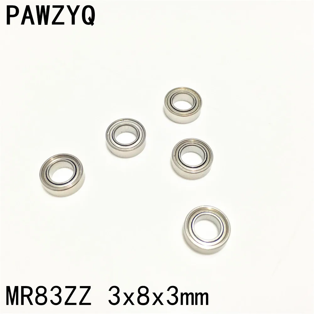 20 шт. MR83ZZ MR83 2Z 3x8x3 мм глубокий шаровой подшипник металлический экранированный