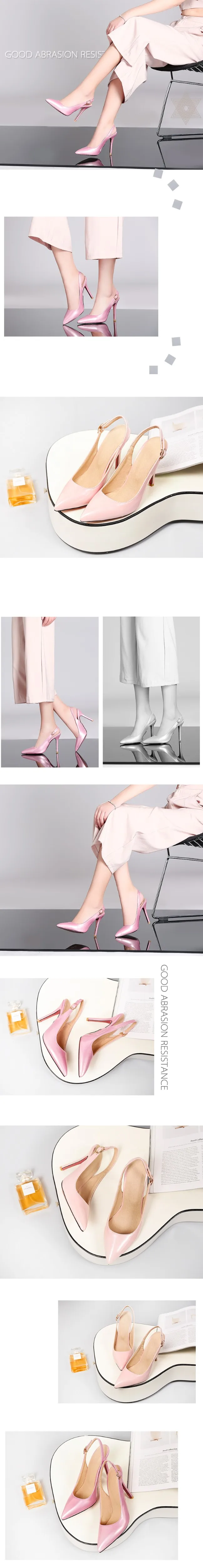 Модная дамская обувь большого размера плюс 33-47 женские босоножки г. sapato feminino на платформе, Летний стиль, высокий каблук 10-20