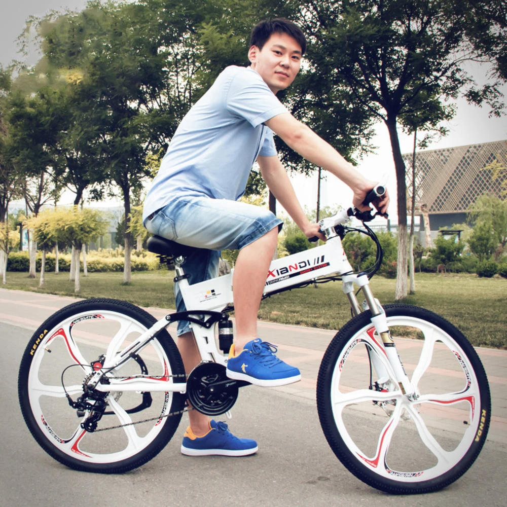 Perfect LOVELION Inch Mountain Bike Frame 48V Electric Lithium Battery Strong Hiding Power 500W - 350W Mute Ebike 21 Hybrid Engine Speed 2