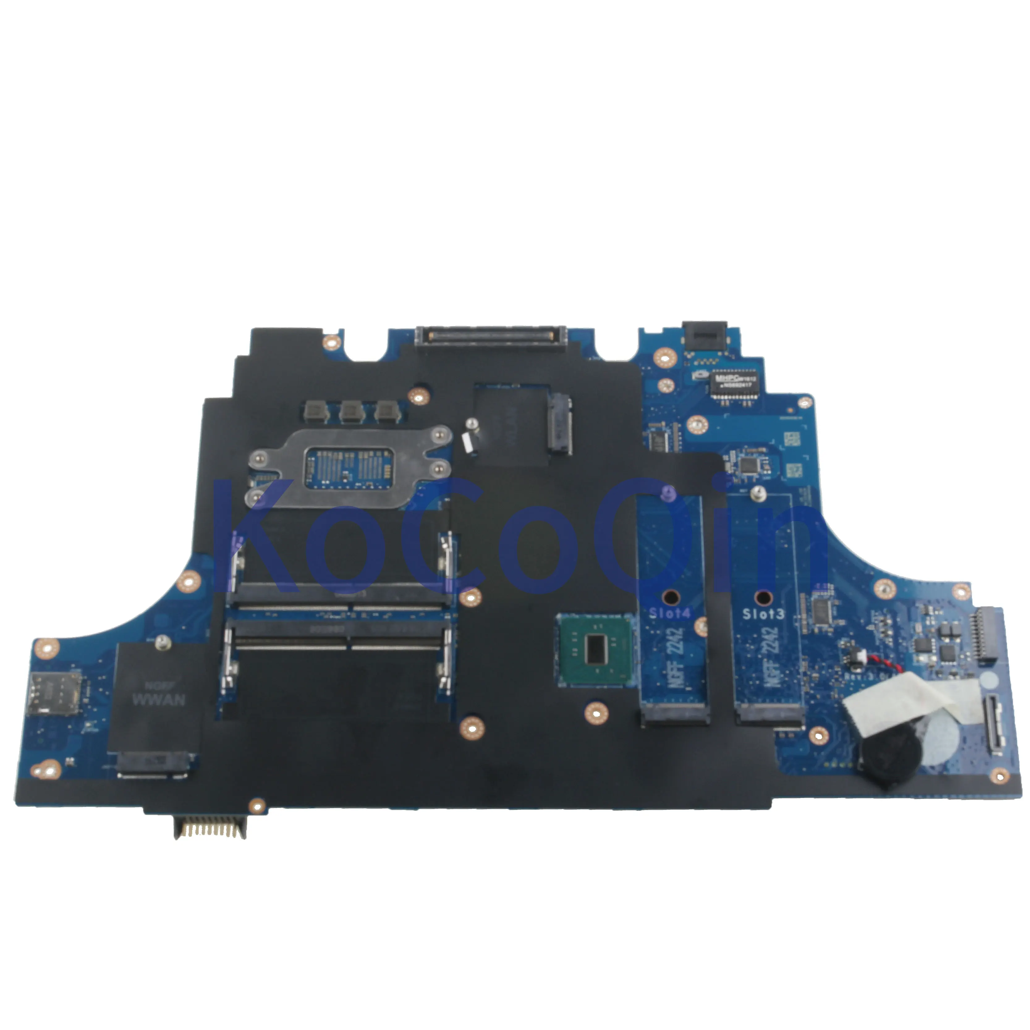 remarkable KoCoQin Laptop motherboard For DELL Precision 7710 SR2QV E3-1575M Mainboard AAPB0 LA-C551P CN-02Y51