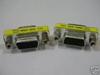 

50x DB15 15-Pin VGA SVGA KVM Female to Female Plug 123
