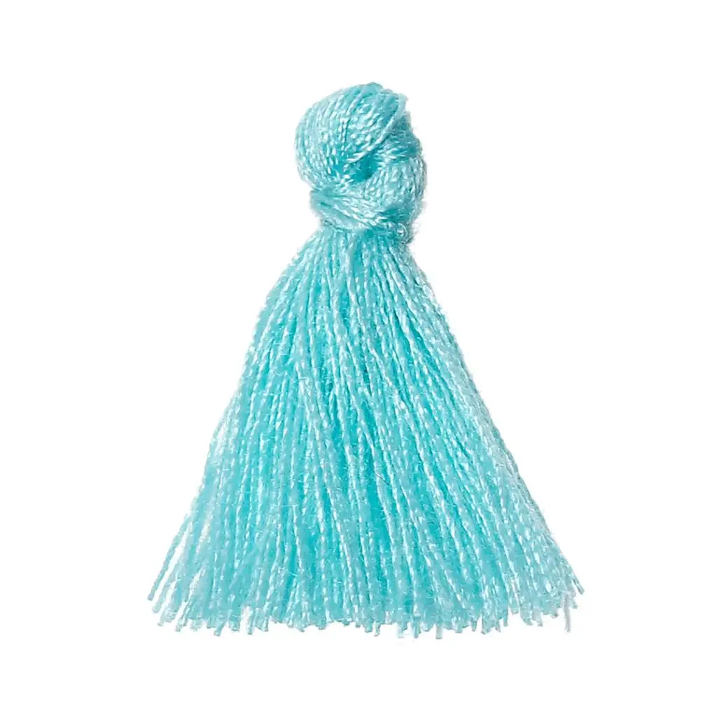 DoreenBeads Cotton Silky Tassel For Keychain Cellphone Straps Tassels