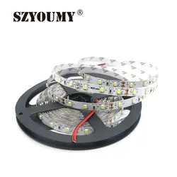 Szyoumy SMD 3528 5 м 300 светодиодный s теплый белый/холодный белый Светодиодная лента 60 светодиодный/м не водонепроницаемая светодиодная лента 100 м