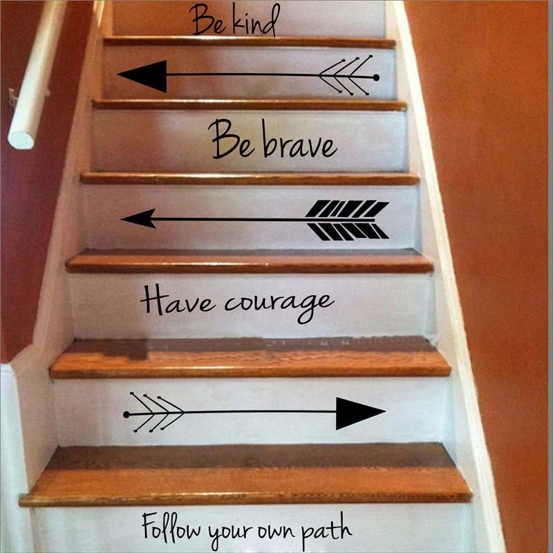 Be brave sticker