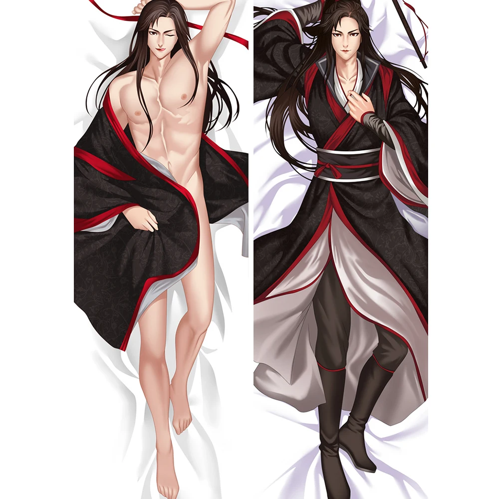 Аниме JK Grandmaster of Demonic Cultivation Косплей Подушка «Dakimakura» чехол китайский Wei Wuxian Mo Dao Zu Shi Hug Чехол для подушки