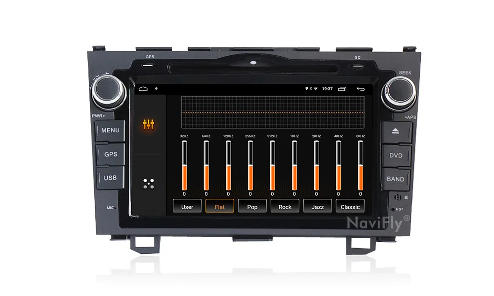 Excellent Free shipping! 2din Android 9.1 Car dvd radio Multimedia player For Honda CRV 2007-2011 GPS Navigation WIFI RDS USD SD GPS 2+32G 16