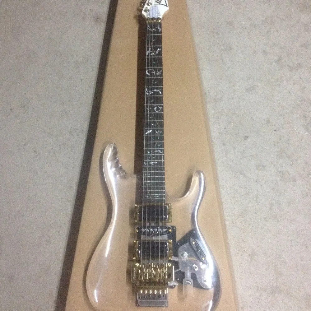 

Electric Guitar/Acrylic Blue Lamp Guitar/Anmiyue Chinese Guitar