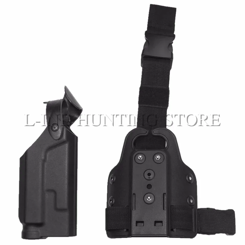 Армейские huntingthigh кобура Военная Униформа Airsoft Quick Release тактические нога кобура для Кольт 1911 света