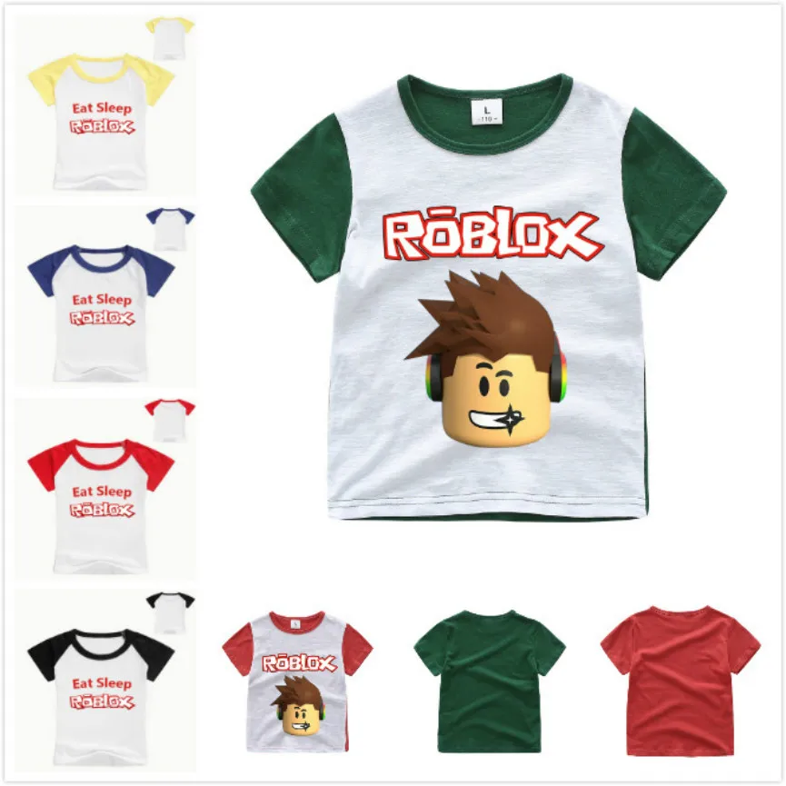 2019 New Summer Top Roblox Children Short Sleeve Fortinet T Shirt - 2018 new children s day kids boys t shirt girls tops tees cartoon short sleeve t