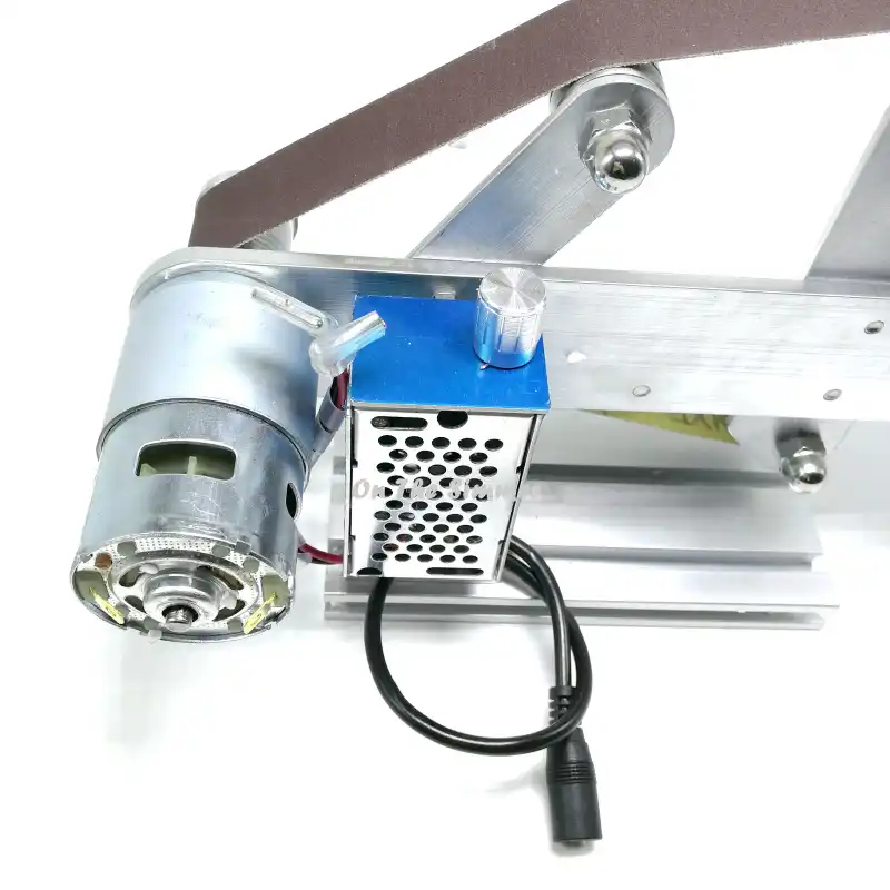 Miniature abrasive belt machine small mini polishing machine grinding