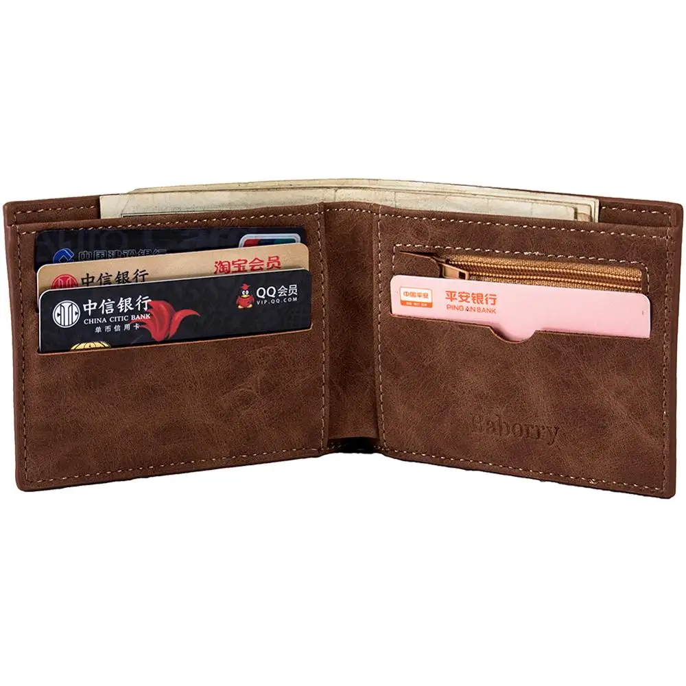 

NEW high quality Men Wallets Small Wallet Men Money Purse Coin Bag Zipper Short Male Wallet Card Holder Slim Purse Money Wallet