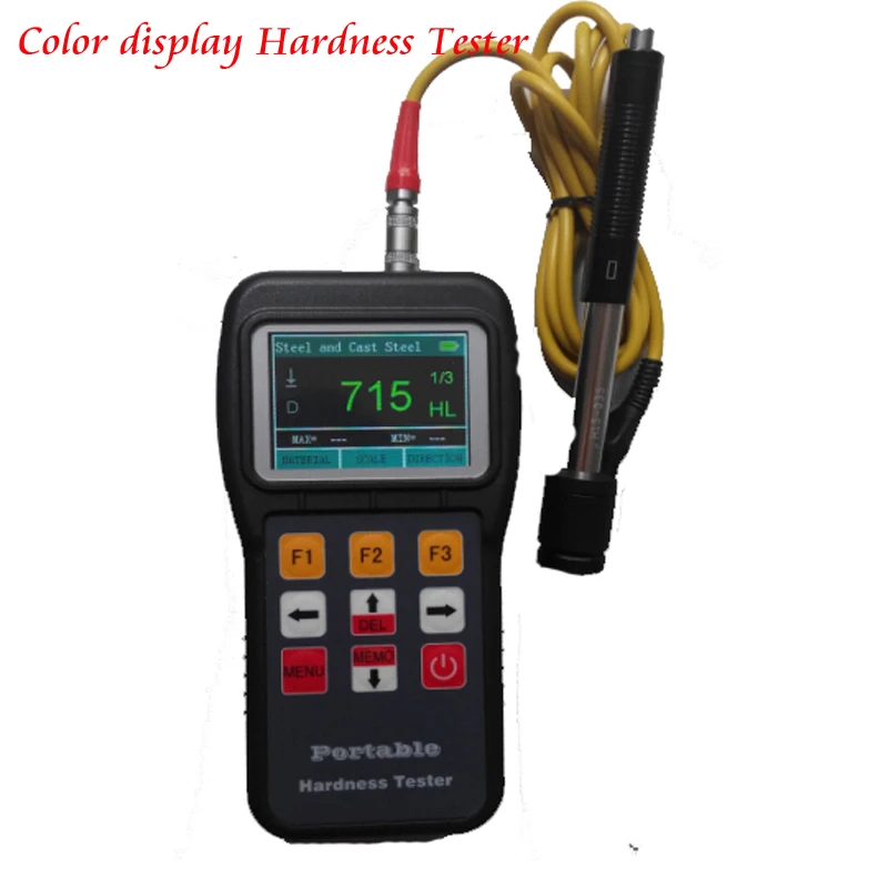 YHT500 Hardness tester with color display windows operation interface