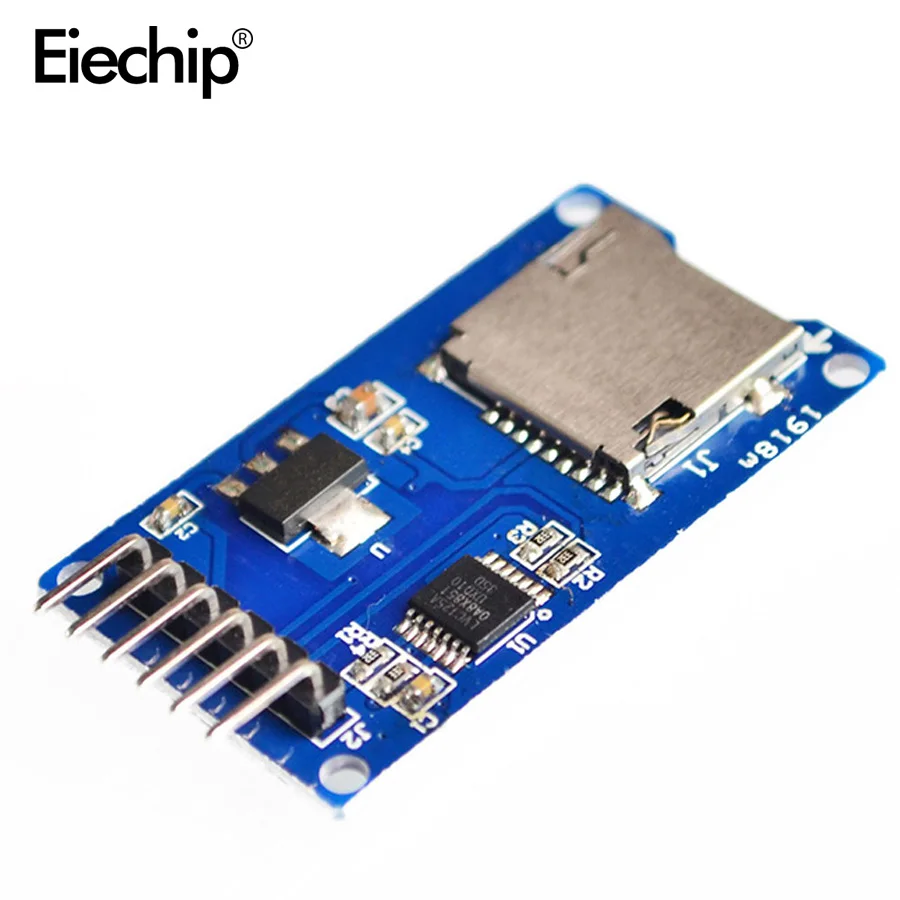 

1pcs/lot Micro SD card mini TF card reader module SPI interfaces with level converter chip for arduino