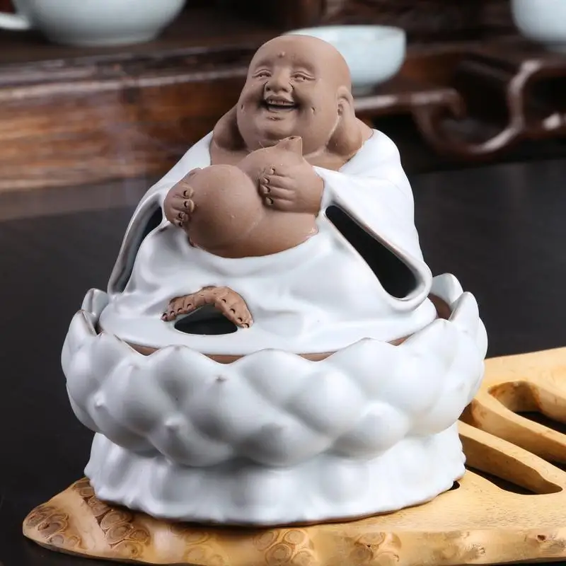 

Maitreya blessing the ancient fuming furnace Buddha your kiln incense burner Your porcelain teachers culture and art Aloes