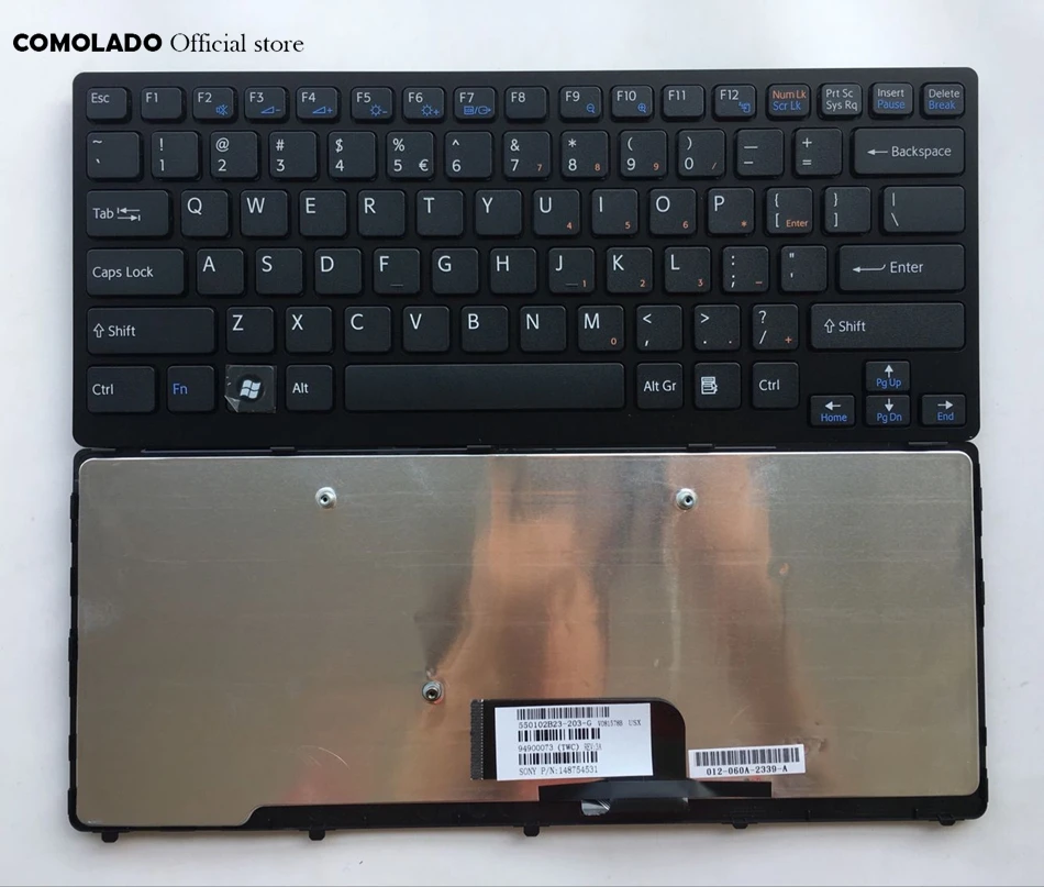 US English  keyboard For Sony Vaio VPC-CW VPC CW VPCCW CW16EC CW18FC CW26EC CW28EC CW2S3C CW2S6C black frame keyboard US Layout