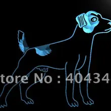 LK244-Джек Рассел терьер Pet светодиодный неоновый свет знак