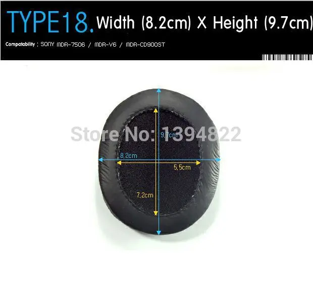 Leatherette Ear Cushions /headset covers for Sony ..