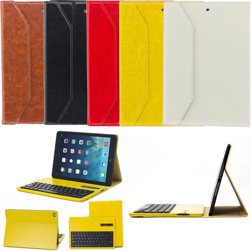 

Detachable Ultra-thin Case Stand Cover Holder+Wireless Bluetooth Keyboard for iPad Air 9.7inch QJY99
