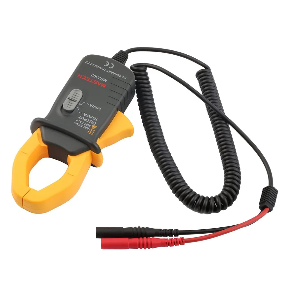 

MASTECH Multimeters Pro Mini MS3302 AC Current Transducer 0.1A-400A Clamp Meter Test