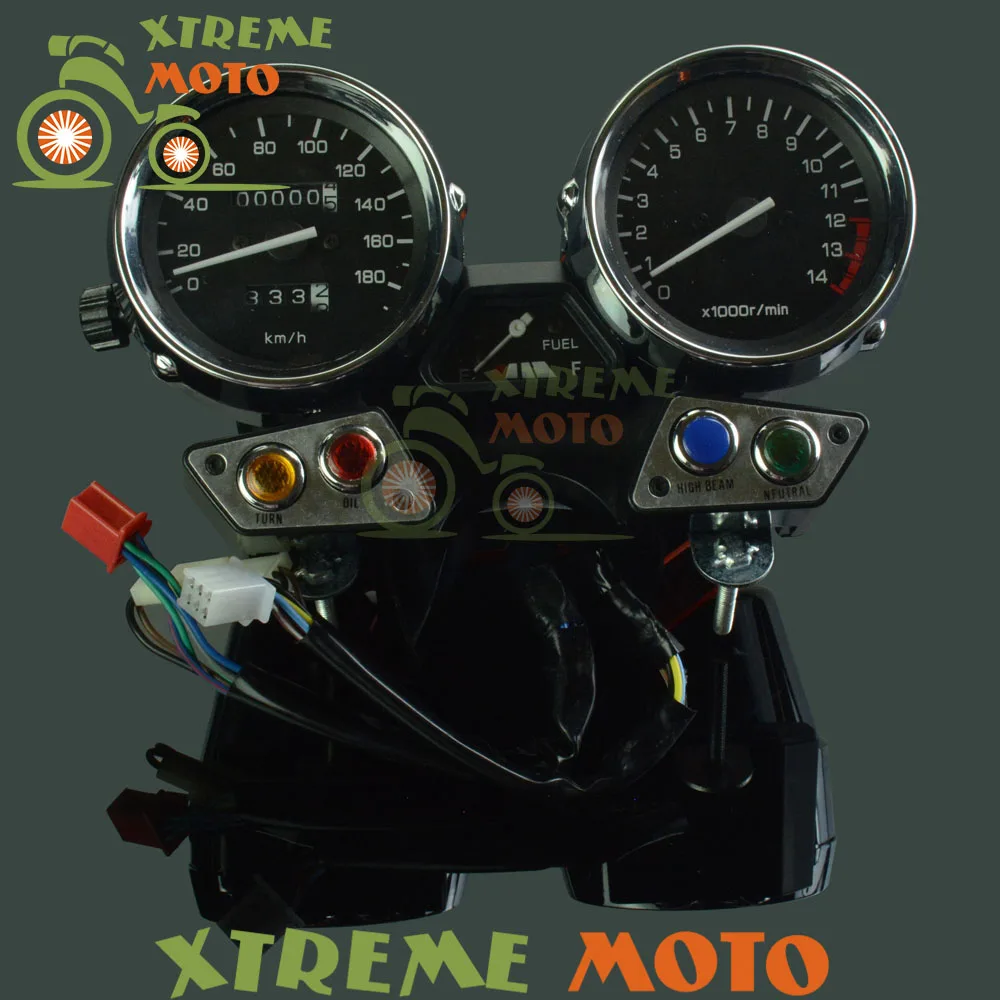 Motorcycle Tachometer Odometer Instruments Speedometer Gauge Cluster