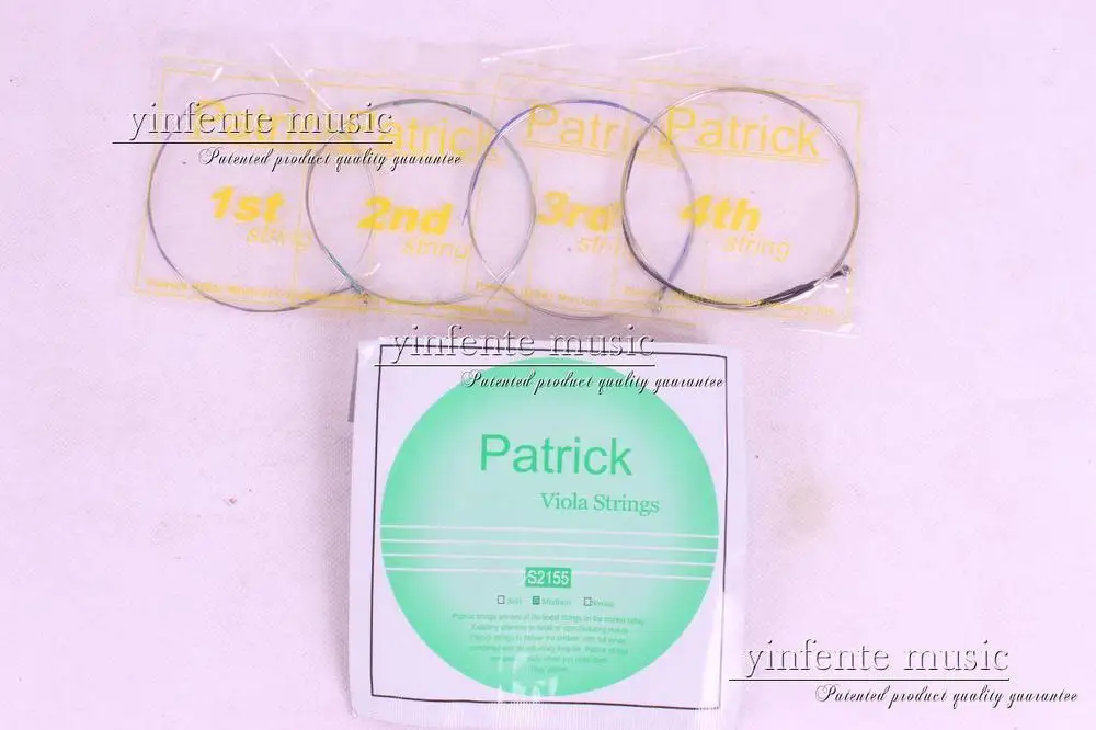 

2 sets 16.5" New viola German Silver steel String strong High quality free ship