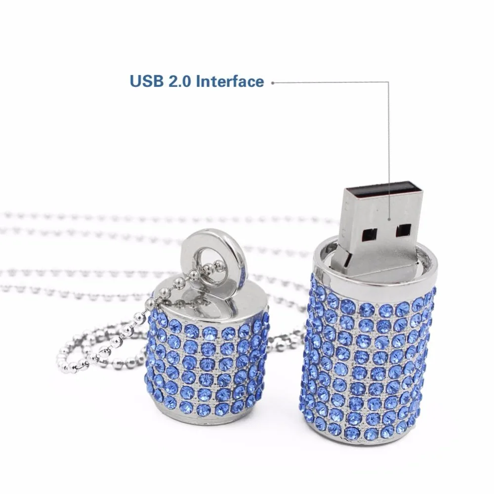 Цветной серебристый usb флеш накопитель 4G 8G 16G 32G U дисковый цилиндр бамбуковая