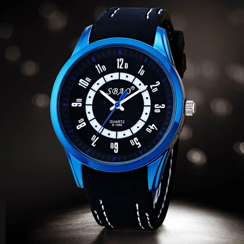 New Original SBAO personality Quartz font b watch b font men font b women b font