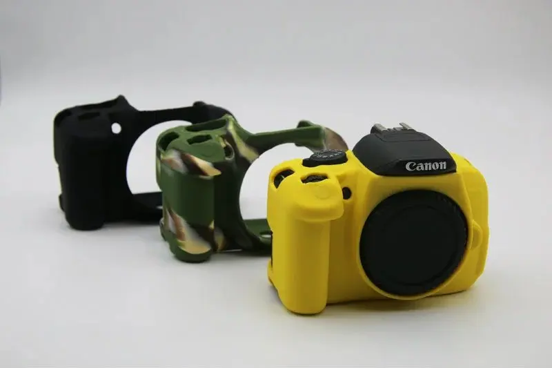 Красивый мягкий силиконовый резиновый защитный чехол для камеры Canon 650D 700D сумка