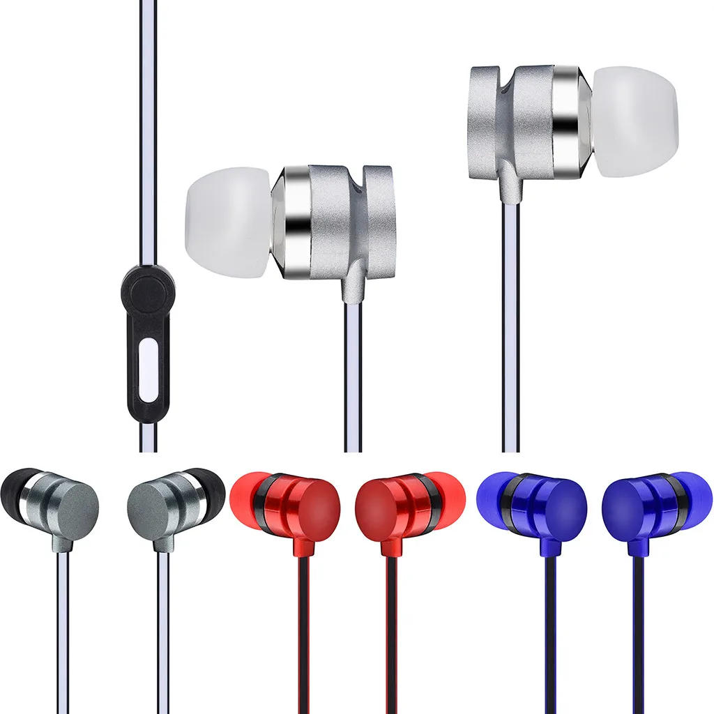 earphones with microphone 3.5mm earbuds with mic bass stereo head phones head sport wired earphone running Headset for phone z9