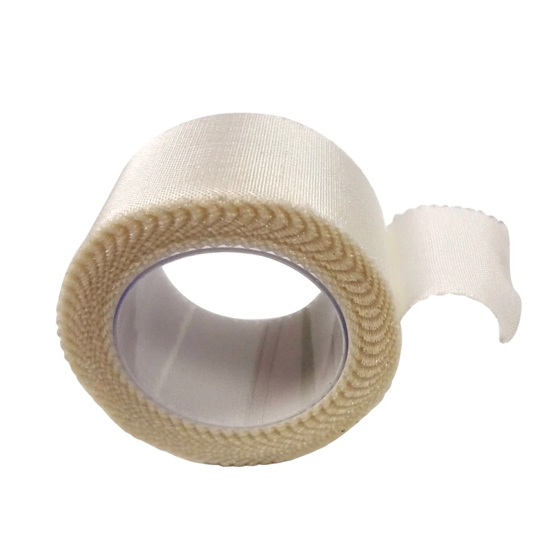 2.5cm*5m Adhesive Medical Tape Silk Type Hand Cutting Transparent Water