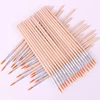 10 pièces Fine Peint À La Main Mince Crochet Ligne Stylo Fournitures D'art Dessin Art Pen Peinture Brosse En Nylon Brosse Aquarelle Peinture stylo ► Photo 1/6