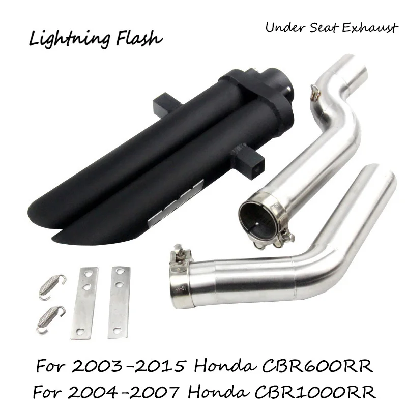 For Honda 2003 2015 CBR600RR 2004 2007 CBR1000RR Motorcycle Exhaust