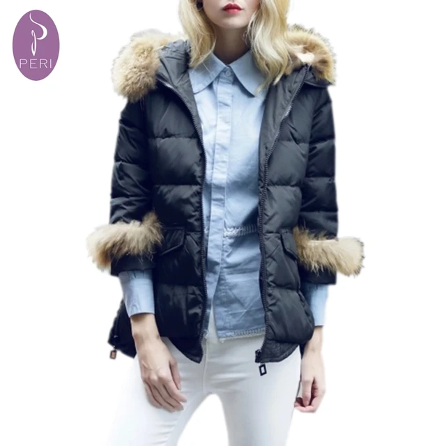 Nuevos gruesas de invierno mujer chaquetas de Down Parkas