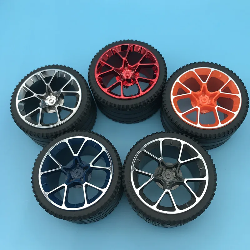 

Single Sale Technic Tyre 81.6*44mm ZR Mechanical Wheel Tyre No.23799+37383 Fit For 42083 DIY Building Blocks Toys